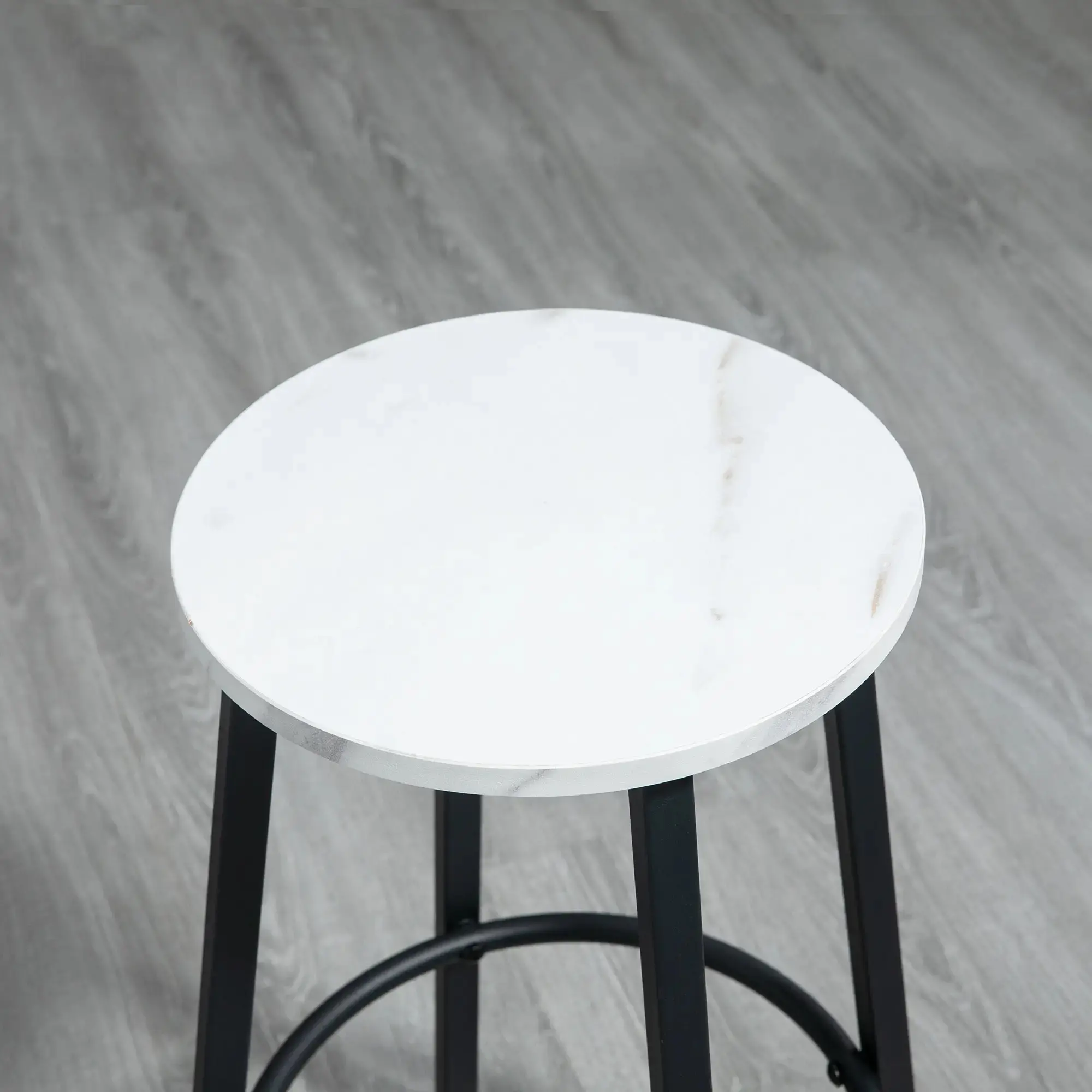 Set mobilier de bar Homcom 835-943V01WT (White/Black) - 6