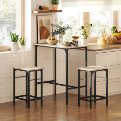 Комплект барной мебели Homcom 83A-265V00ND (Natural/Black)