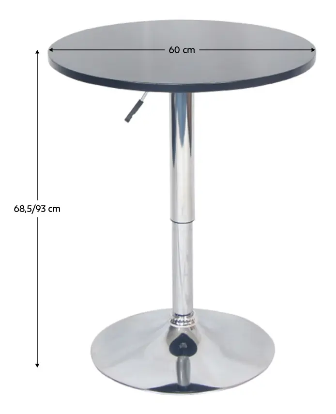 Set mobilier pentru bar Tempo Kondela Brany 2 New + Laria New 1+2 (Black)