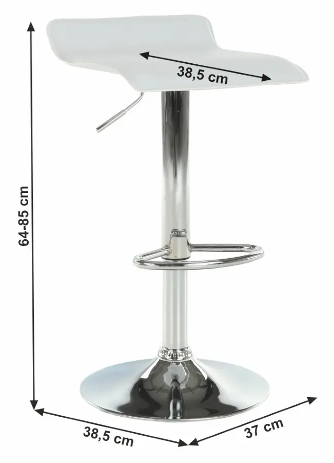 Set mobilier pentru bar Tempo Kondela Brany 2 New + Laria New 1+2 (White)