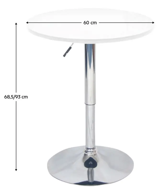 Set mobilier pentru bar Tempo Kondela Brany 2 New + Laria New 1+2 (White)