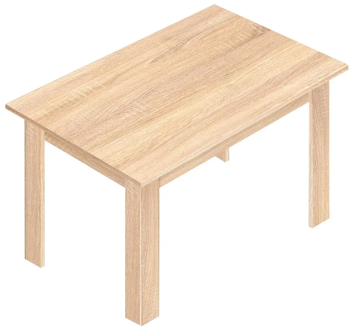 Набор мебели для кухни Haaus Ara 1.2м White/Sonoma Oak + Modern Tennessee 90x160 Sonoma Oak + Jumi Eva SD-972568 White - 3