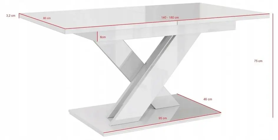 Set mobila pentru bucatarie Haaus Kara 1.8m White/Anthracite + Prospero Bronx White/Stone + Signal Trix B Velvet Black/Gray