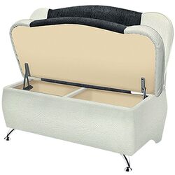 Set mobila pentru bucatarie Haaus Parma 2.0m Dark Sonoma Oak/White + Prospero Bronx Stone/White Gloss + Modern Sofy 2300/2230 Right White/Black Thumb