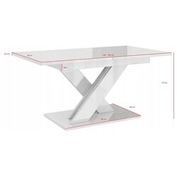 Set mobila pentru bucatarie Haaus Parma 2.0m Dark Sonoma Oak/White + Prospero Bronx Stone/White Gloss + Modern Sofy 2300/2230 Right White/Black Thumb