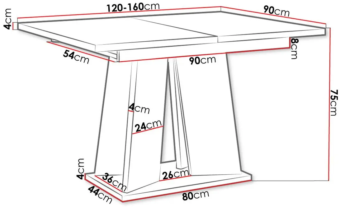 Set mobila pentru bucatarie Haaus Ronda 1.5м Anthracite/White + Prospero Mufo K350 White + Signal Chic Velvet Gray/Black