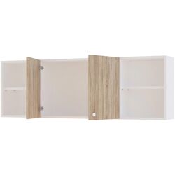 Набор мебели для кухни Haaus Sena 1.6м + Zeta + Jumi Eva SD-975781 White/Sonoma Oak/Natural Wood/Beige Thumb