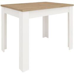 Набор мебели для кухни Haaus Sena 1.6м + Zeta + Jumi Eva SD-975781 White/Sonoma Oak/Natural Wood/Beige Thumb