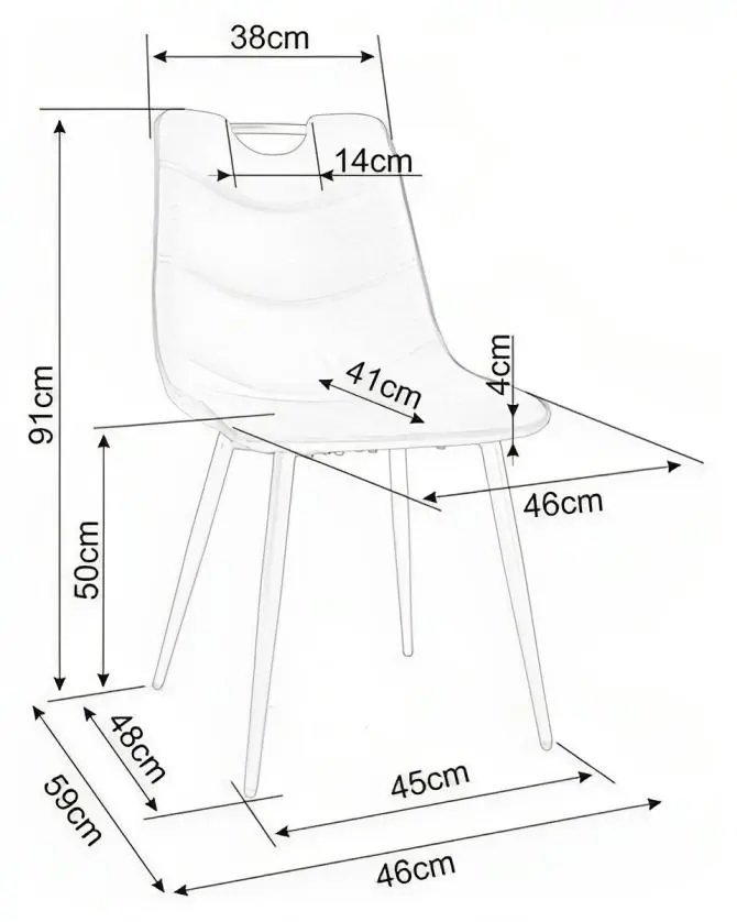 Набор мебели для кухни Halmar Daria 2.4м Wotan Oak/Anthracite + Halmar Cobalt Wotan Oak/Black + Signal Aloe Grey/Black