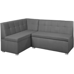 Set mobila pentru bucatarie Halmar Perla 2.6м Artisan Oak/Dark Gray + Cobalt Wotan Oak/Black + Modern Como 2233 Left Gray Thumb