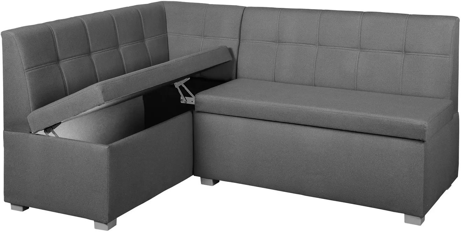 Set mobila pentru bucatarie Halmar Perla 2.6м Artisan Oak/Dark Gray + Cobalt Wotan Oak/Black + Modern Como 2233 Left Gray