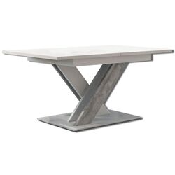 Set mobila pentru bucatarie Modern Monro 2.0m Craft Oak Gold/White Gloss/Asphalt + Prospero Bronx White/Stone + Signal Chic Matt Velvet Black/Gray Thumb