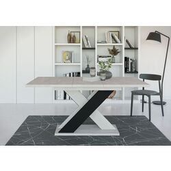 Set mobila pentru bucatarie Modern Paola 2.0m Wenge Magic/Craft Oak White + Prospero Xao 160 K350 Black + Signal Chic Velvet Gray Light/Black Thumb