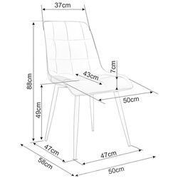 Set mobila pentru bucatarie Modern Paola 2.0m Wenge Magic/Craft Oak White + Prospero Xao 160 K350 Black + Signal Chic Velvet Gray Light/Black Thumb