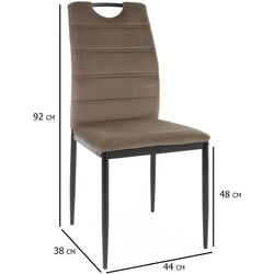 Set mobila pentru bucatarie Modern Paola 3.2m Wenge Magic/Craft Oak White + Marcel Prod Lux UA Wenge + Signal Rip Velvet Olive/Black Thumb