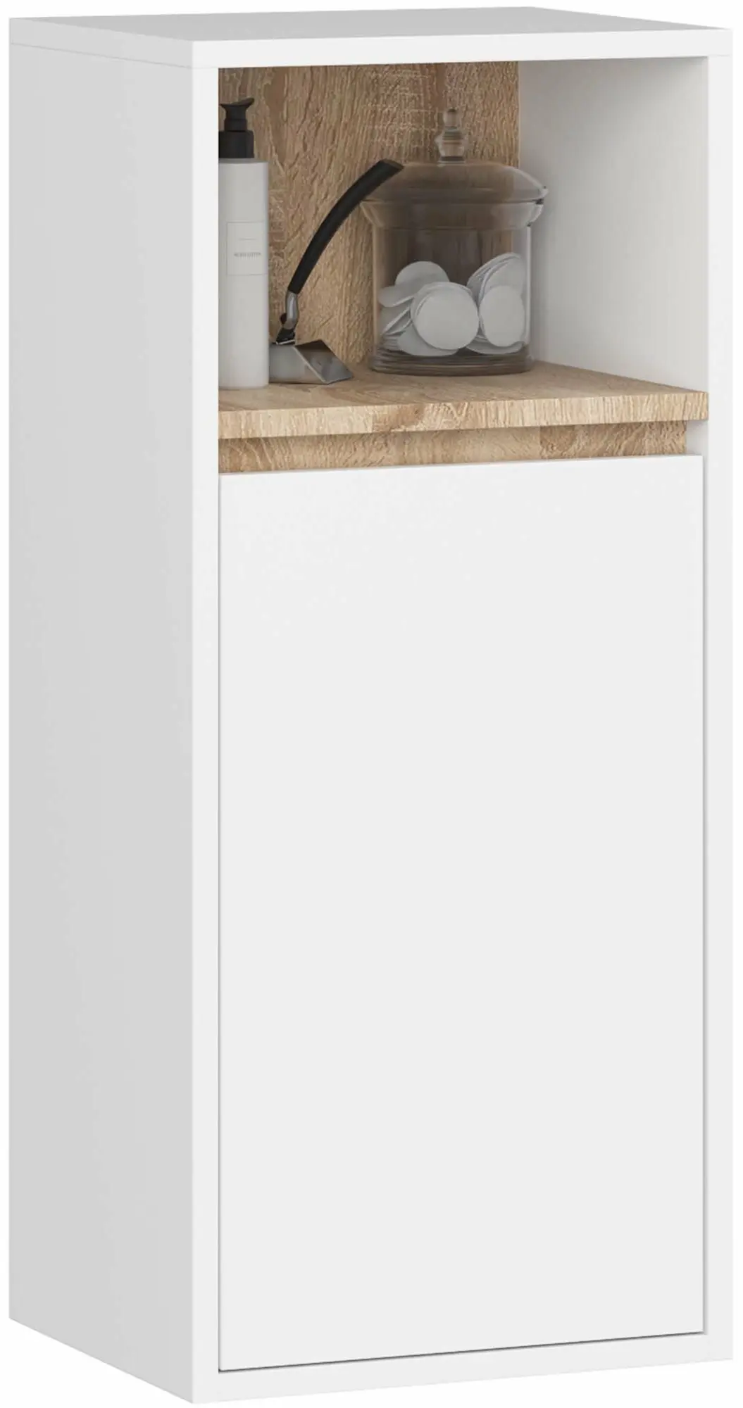 Комплект мебели для ванной Akord Vami (White/Sonoma Oak)