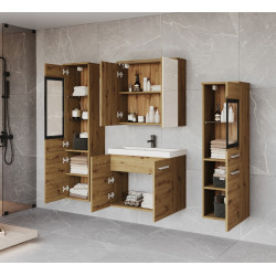 Set de mobila pentru baie Bratex Madrit II (Artisan Oak) Thumb