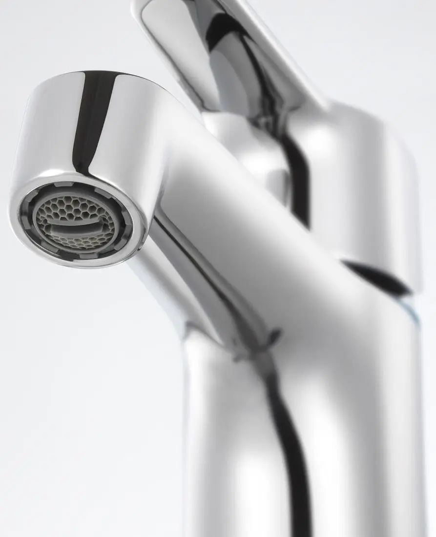 Set de mobila Ikea Enhet/Tvallen/Brogrund usa/oglinda 64x43x65 (Alb/Aspect Stejar)