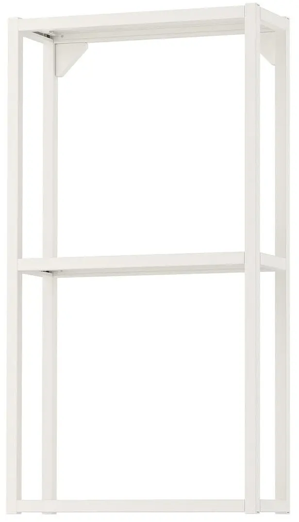 Set de mobila Ikea Enhet/Tvallen/Brogrund usa/oglinda 64x43x65 (Alb/Aspect Stejar)