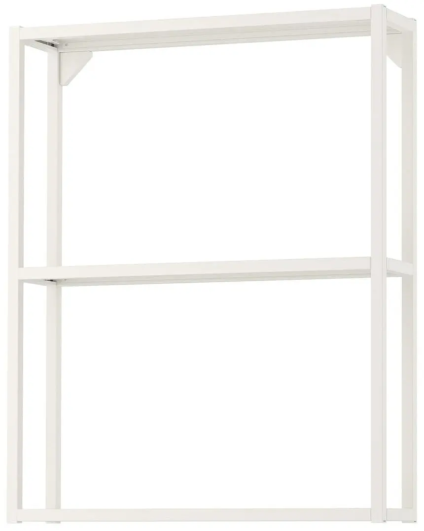 Set de mobila Ikea Enhet/Tvallen/Ensen cu sertare/oglinda 102x43x65 (Alb/Aspect Stejar)