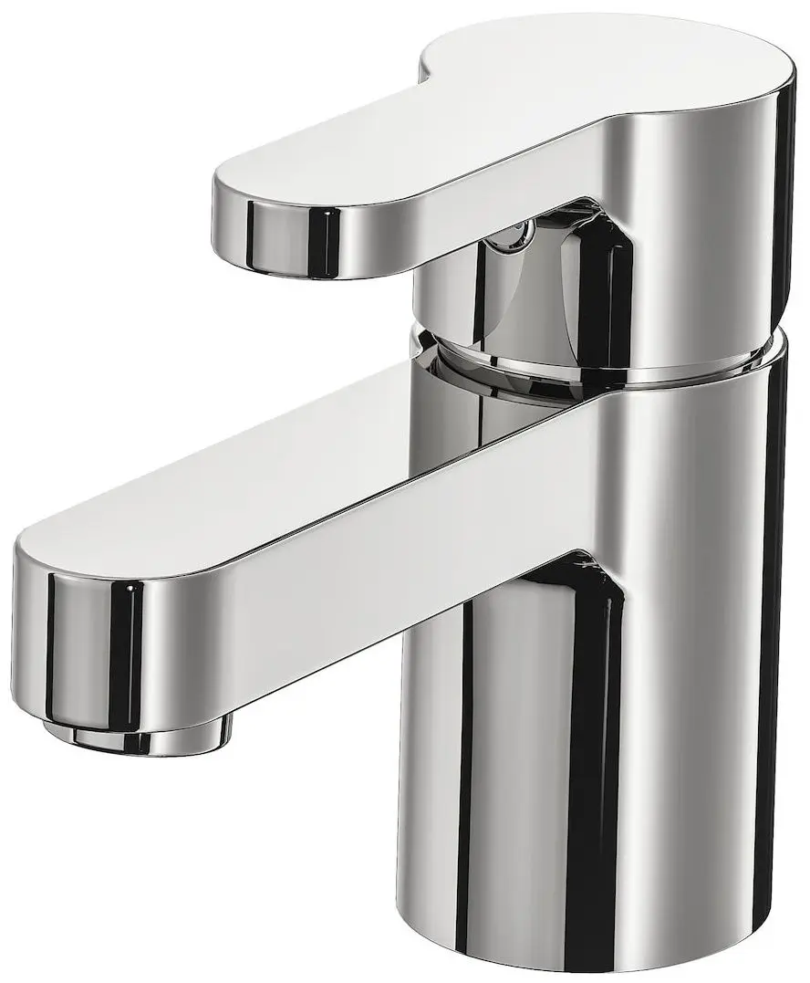 Set de mobila Ikea Enhet/Tvallen/Ensen cu sertare/oglinda 102x43x65 (Alb/Aspect Stejar)