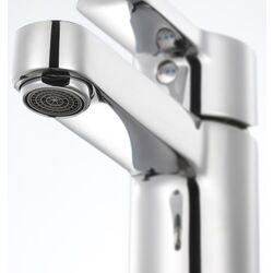 Set de mobila Ikea Enhet/Tvallen/Ensen cu sertare/oglinda 102x43x65 (Alb/Aspect Stejar) Thumb