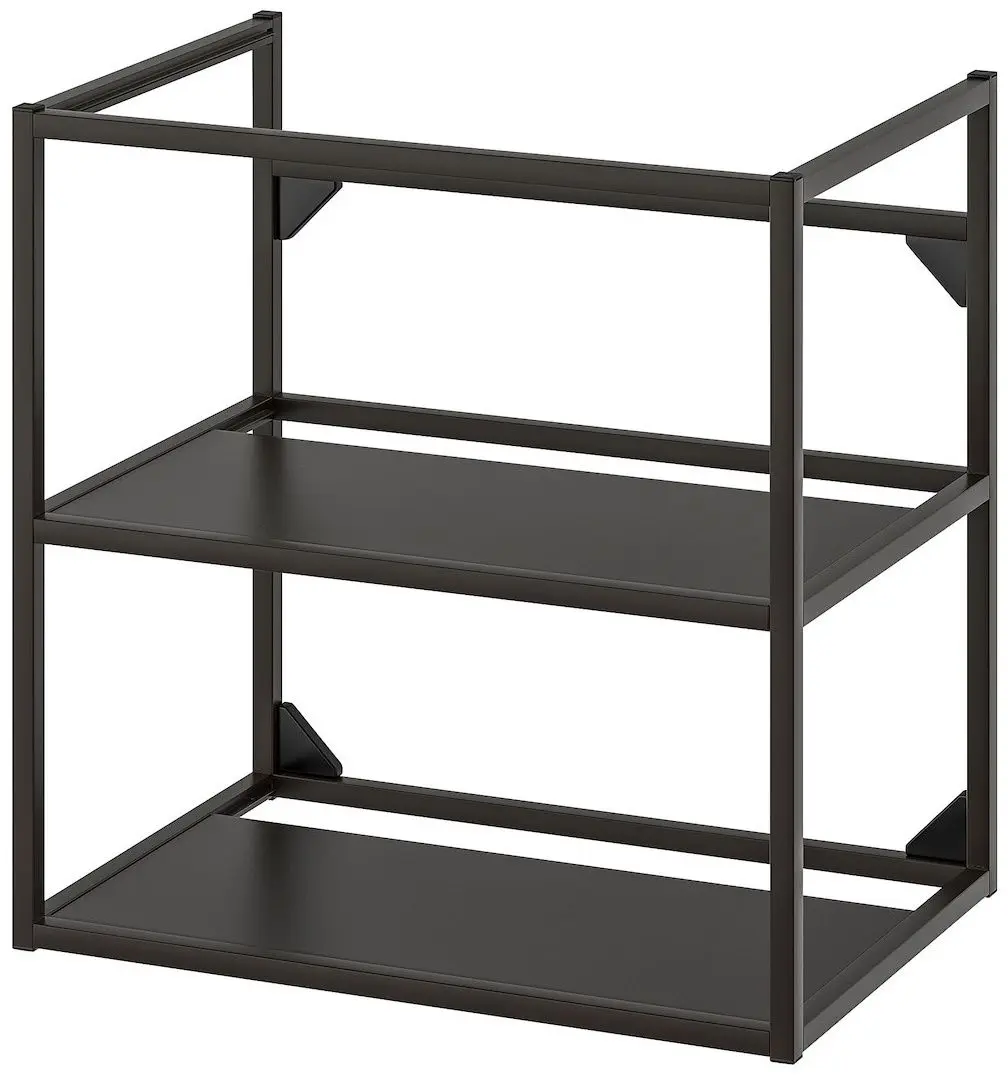 Set de mobila Ikea Enhet/Tvallen/Glypen 140x43x65 (Antracit)