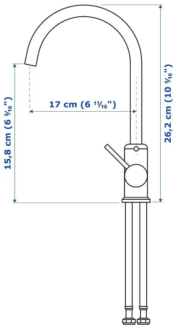 Set de mobila Ikea Enhet/Tvallen/Glypen usa/oglinda 64x43x87 (Alb/Gri-Verde Deschis) - 12