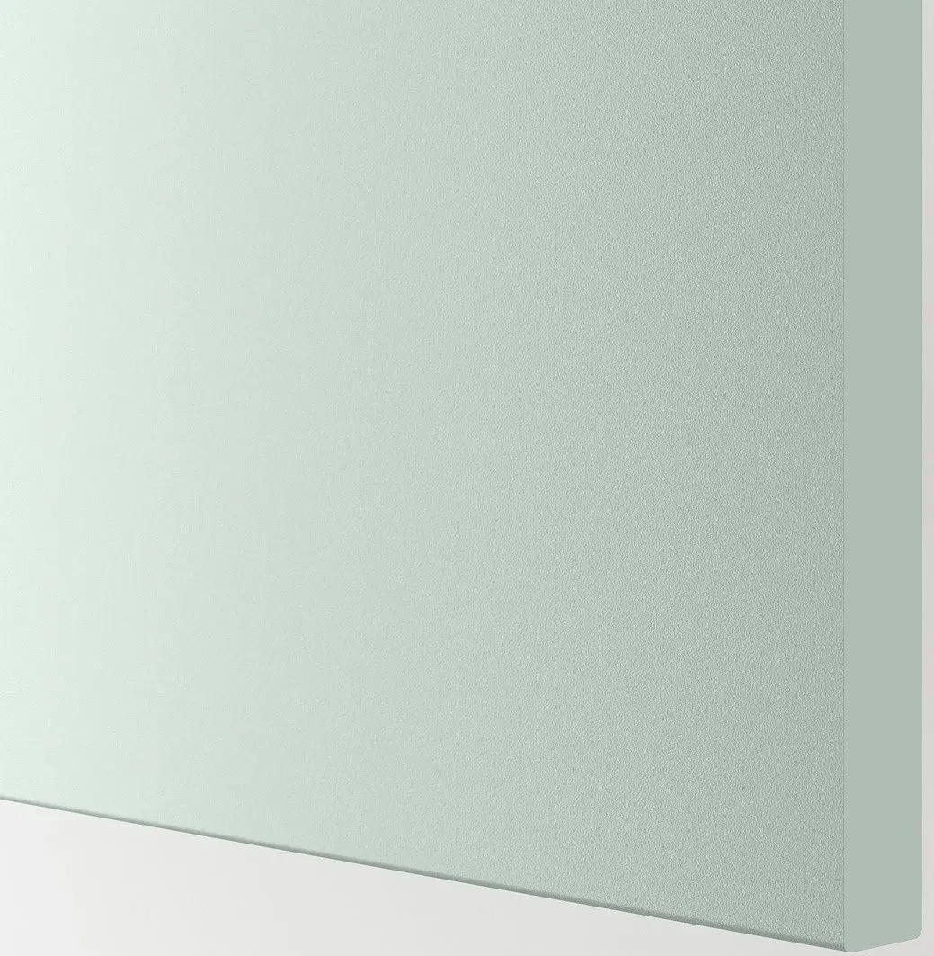 Set de mobila Ikea Enhet/Tvallen/Glypen usa/oglinda 64x43x87 (Alb/Gri-Verde Deschis) - 5