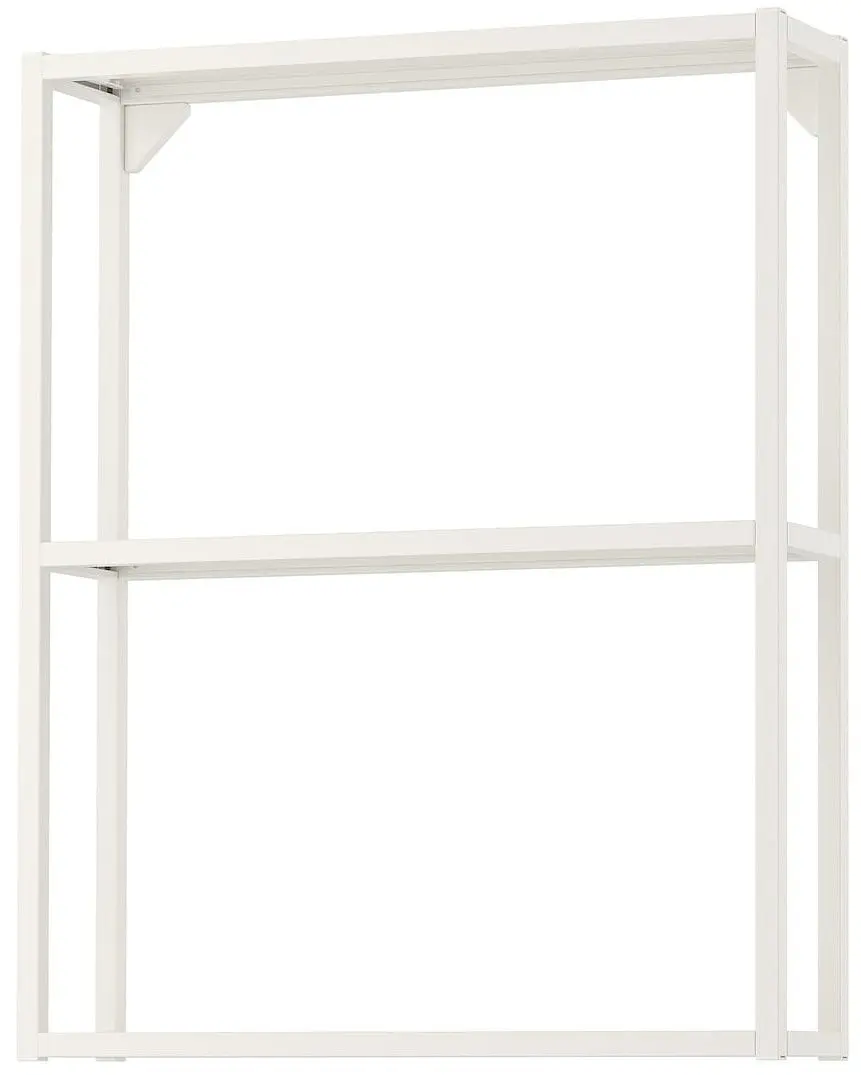 Set de mobila Ikea Enhet/Tvallen/Glypen usa/oglinda 64x43x87 (Alb/Gri-Verde Deschis) - 6