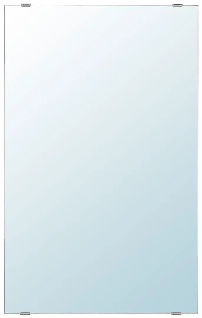 Set de mobila Ikea Enhet/Tvallen/Glypen usa/oglinda 64x43x87 (Alb/Gri-Verde Deschis) - 7