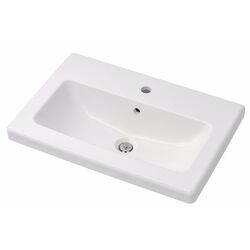 Set de mobila Ikea Enhet/Tvallen/Glypen cu sertare 64x43x65 (Alb/Gri-Verde Deschis) Thumb