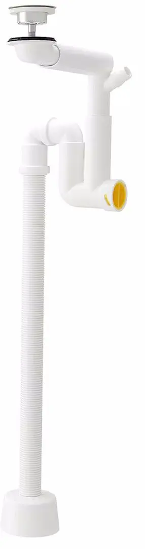 Set de mobila Ikea Enhet/Tvallen/Glypen cu sertare 64x43x65 (Alb/Gri-Verde Deschis) - 6