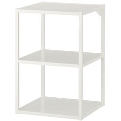 Set de mobila Ikea Enhet/Tvallen/Glypen cu sertare/oglinda 102x43x65 (Alb/Gri-Verde Deschis) Thumb