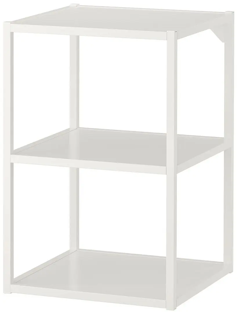Set de mobila Ikea Enhet/Tvallen/Glypen cu sertare/oglinda 102x43x65 (Alb/Gri-Verde Deschis) - 5