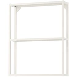 Set de mobila Ikea Enhet/Tvallen/Glypen cu sertare/oglinda 102x43x65 (Alb/Gri-Verde Deschis) Thumb