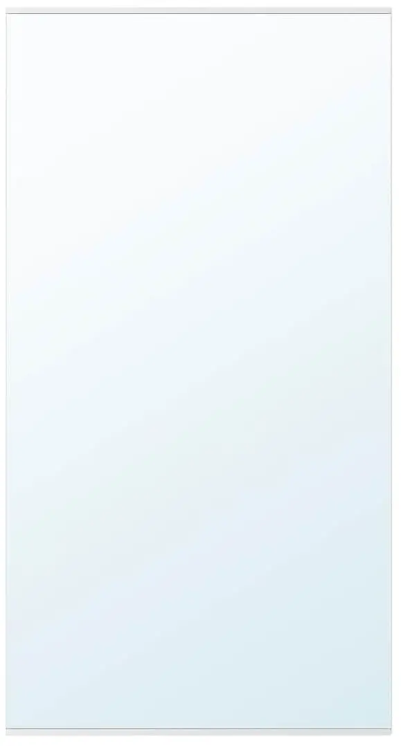 Set de mobila Ikea Enhet/Tvallen/Glypen cu sertare/oglinda 124x43x65 (Alb/Gri-Verde Deschis) - 5