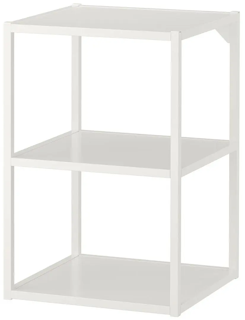 Set de mobila Ikea Enhet/Tvallen/Glypen cu sertare/oglinda 124x43x65 (Alb/Gri-Verde Deschis) - 6