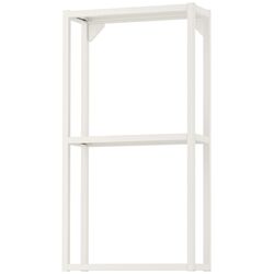 Set de mobila Ikea Enhet/Tvallen/Glypen cu sertare/oglinda 124x43x65 (Alb/Gri-Verde Deschis) Thumb