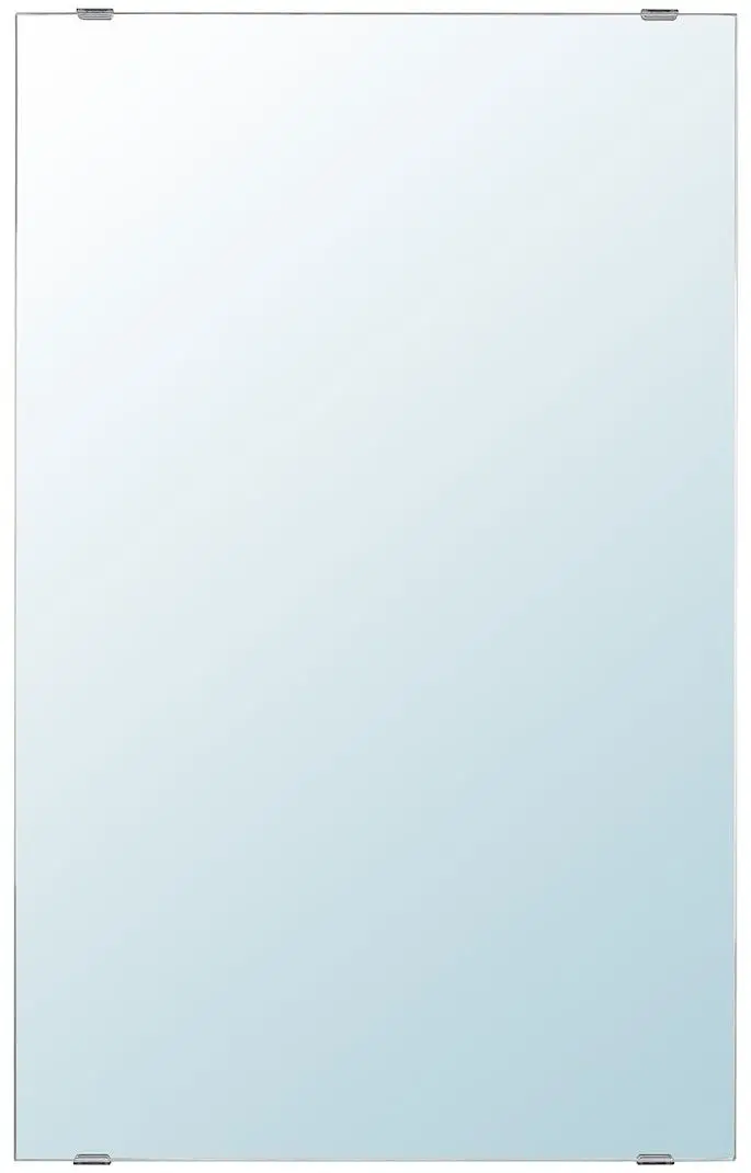 Set de mobila Ikea Enhet/Tvallen/Glypen cu sertare/oglinda 164x43x65 (Alb/Gri-Verde Deschis) - 4