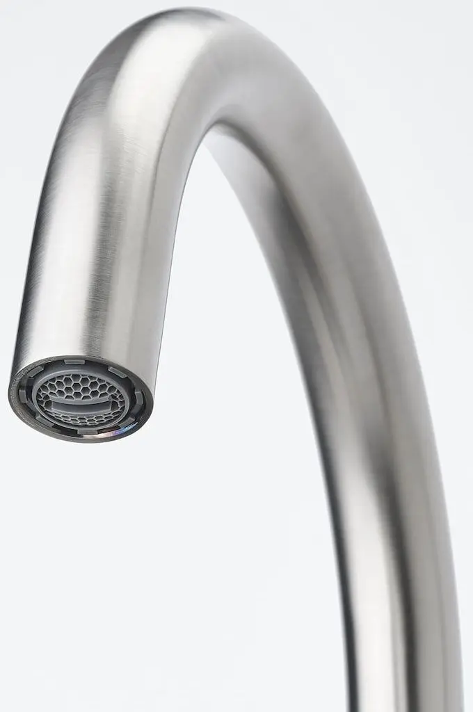 Set de mobila Ikea Enhet/Tvallen/Glypen cu sertare/oglinda 164x43x65 (Alb/Gri-Verde Deschis) - 9