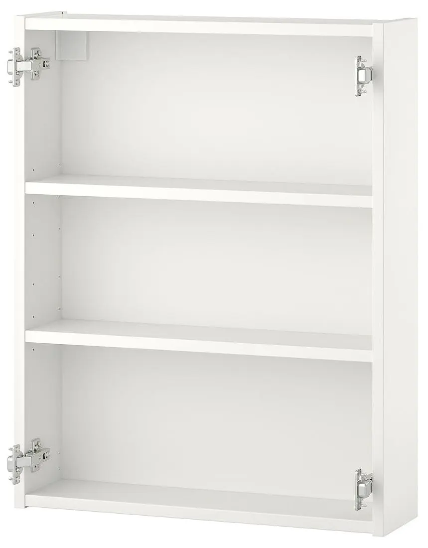 Set de mobila Ikea Enhet/Tvallen/Glypen cu sertare/oglinda 64x43x65 (Alb/Gri-Verde Deschis) - 6