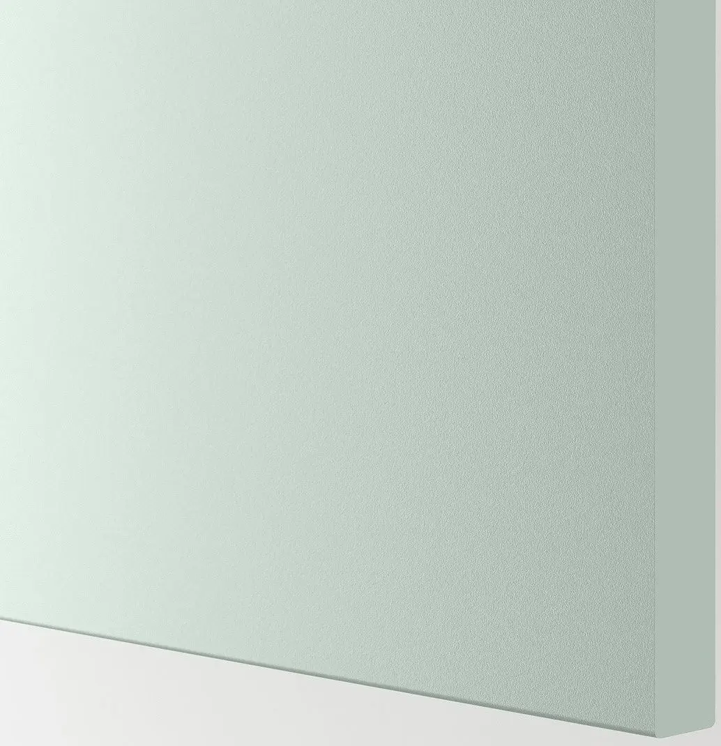 Set de mobila Ikea Enhet/Tvallen/Glypen cu sertare/oglinda 64x43x65 (Alb/Gri-Verde Deschis) - 8