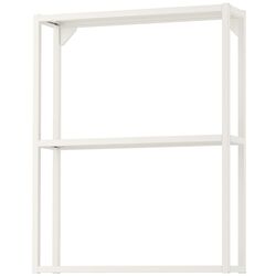 Set de mobila Ikea Enhet/Tvallen/Glypen cu sertare/oglinda 64x43x65 (Alb/Verde Deschis) Thumb