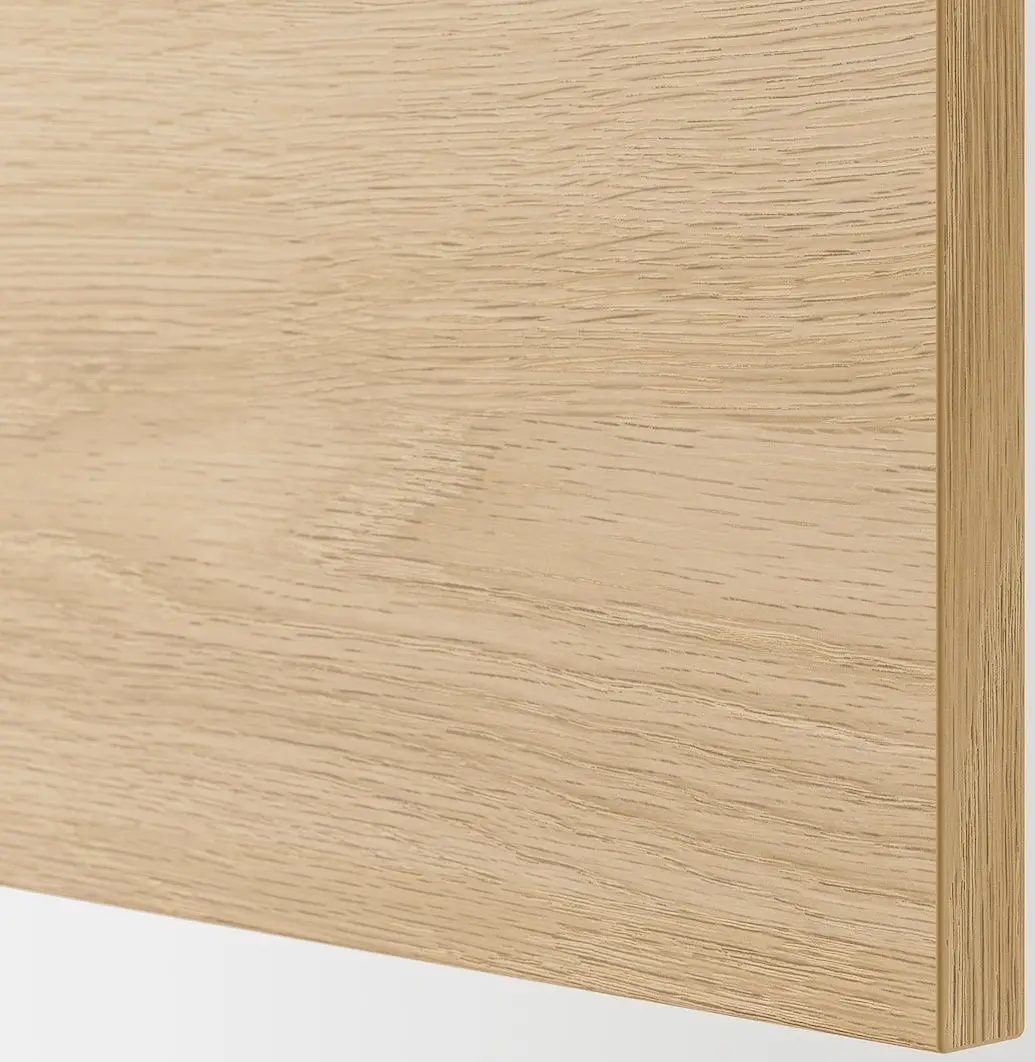 Комплект мебели Ikea Enhet/Tvallen/Lettan дверцы/зеркало 64x43x65 (Белый/Под Дуб) - 6