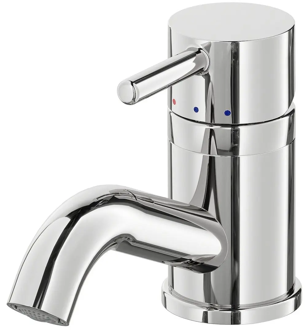 Комплект мебели Ikea Enhet/Tvallen/Lettan дверцы/зеркало 64x43x65 (Белый/Под Дуб) - 9