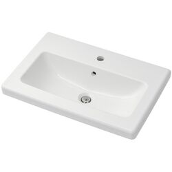 Комплект мебели Ikea Enhet/Tvallen/Pilkan дверцы/зеркало 64x43x87 (Белый/Под Дуб) Thumb