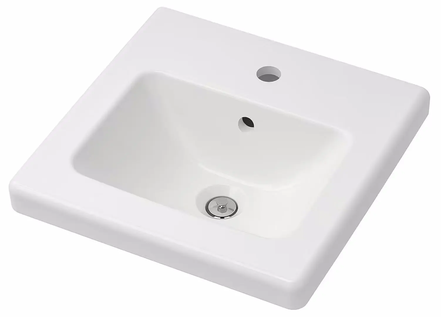 Set de mobila Ikea Enhet/Tvallen/Pilkan cu sertare 124x43x65 (Alb)