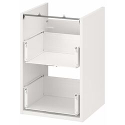Set de mobila Ikea Enhet/Tvallen/Pilkan cu sertare 124x43x65 (Alb) Thumb