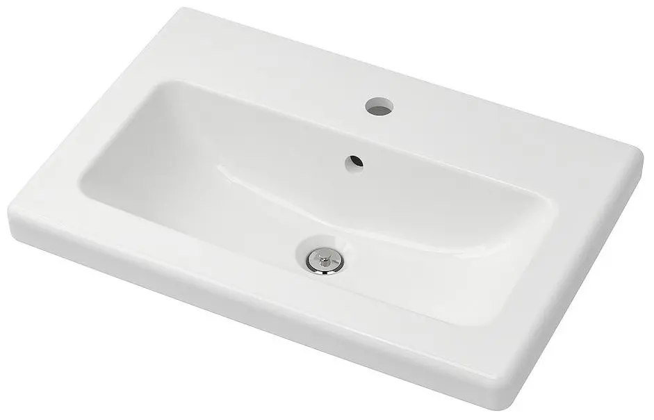 Set de mobila Ikea Enhet/Tvallen/Pilkan cu sertare/oglinda 102x43x65 (Alb)